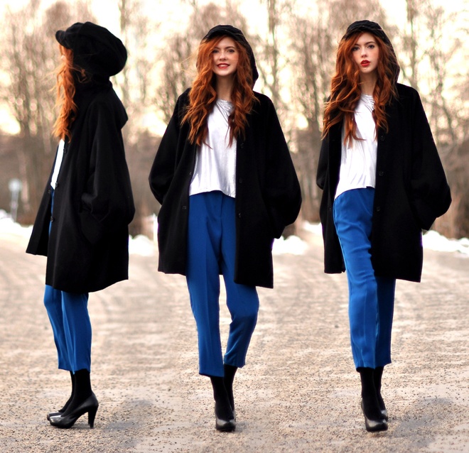 Cùng với khăn choàng, những tà áo nhẹ bay theo gió đông luôn mang lại cảm giác quyến rũ, gợi cảm cho các cô gái mùa đông.