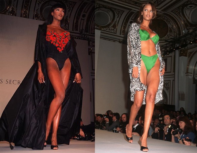Một trong những bí mật mang đến thành công cho thương hiệu nội y đáng giá nhất hành tinh là sự thay đổi nhanh nhạy theo yêu cầu của thời thế. Nếu Victoria’s Secrect Show đầu tiên còn buồn tẻ, các mẫu thiết kế còn đơn điệu, thì ngay mùa sau đã có sự thay đổi vượt bậc, cả về mẫu thiết kế nóng bỏng, gợi cảm hơn, đến việc xuất hiện hàng loạt chân dài đình đám nhất thời này như Naomi Campbell, Tyra Banks …