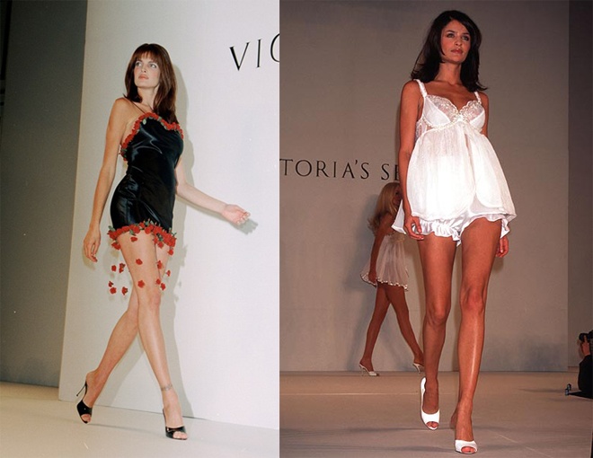 Có thể thấy chỉ sau 2 năm, các mẫu thiết kế của Victoria’s Secrect đã thay đổi theo chiều hướng ngày càng quyến rũ và sexy hơn.