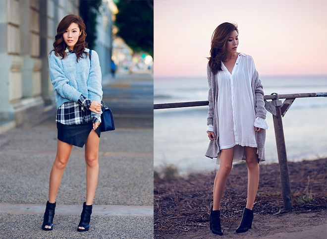 Những đôi bốt đen luôn được các fashionista yêu chuộng vì ưu điểm dễ dàng mix, match với mọi kiểu trang phục có phong cách khác nhau. Đây cũng là phụ kiện rất thích hợp để diện trong mùa đông bởi chúng luôn có tác dụng giữ ấm cho chân xinh, vừa giúp cho street style của bạn thêm sành điệu và hiện đại.