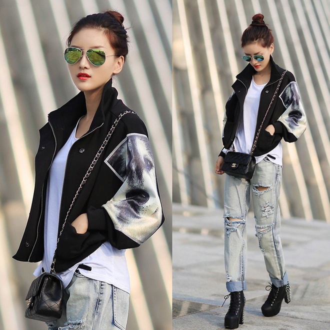 Có nhiều cách để diện đồ đông cùng bốt đen như các fashionista Châu Á giúp bạn không tốn quá nhiều chi phí cho trang phục lẫn phụ kiện, mà vẫn rất nổi bật, cá tính giữa phố phường.