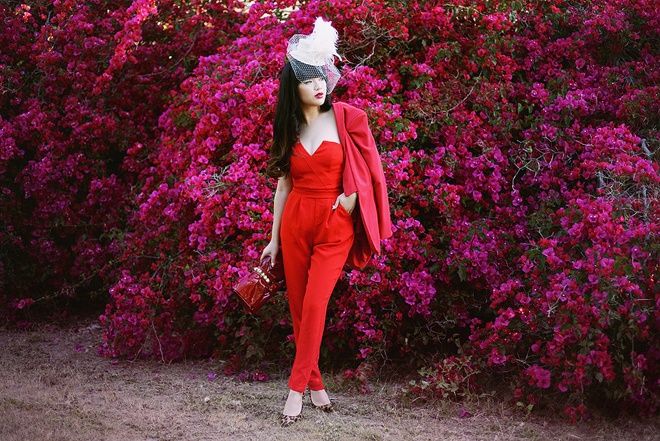 Style du tiec Noel an tuong tu 3 fashionista dinh dam chau A hinh anh