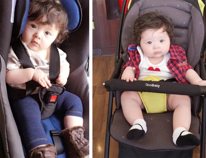 Nhờ có gu thời trang hiện đại, cá tính và hợp mốt nên bà mẹ trẻ Elly Trần không ngại áp dụng các style khác nhau cho con gái nhỏ. Hầu như với kiểu trang phục nào, từ đáng yêu cùng áo pull, váy công chúa cho đến jeans và bốt đều giúp bé con Mộc Trà (tên tiếng Việt của Candie) thêm bụ bẫm, đáng yêu.