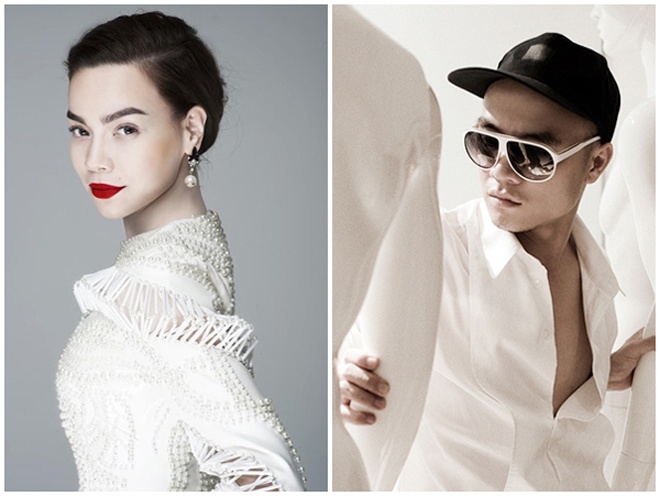 Hồ Ngọc Hà và Đỗ Mạnh Cường, 2 trong số các giám khảo tiếng tăm và quyền lực của Fashionista Vietnam 2014.