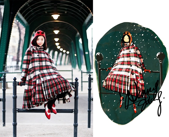 Cô nàng fashionista đang sinh sống và làm việc tại Berlin, Đức, nổi tiếng với phong cách và những bộ ảnh “không giống ai” trong làng thời trang quốc tế.