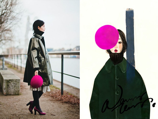 Và kết hợp thêm phụ kiện có kiểu dáng, màu sắc thật nổi bật để thu hút sự chú ý vào các điểm nhấn thú vị này.