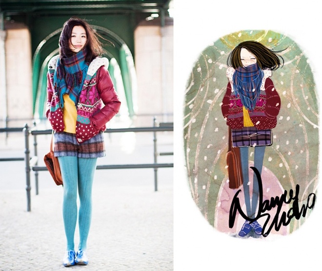 Vì là chuyên gia thiết kế đồ họa nên Nancy còn được xem là bậc thầy trong cách kết hợp các màu sắc khác nhau đầy tinh tế và khó lẫn với bất kỳ ai.