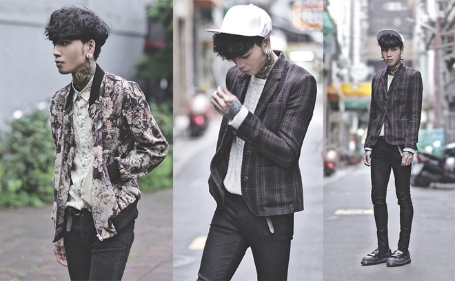 Một bí quyết giúp Ivan Chang thu thập lượng fan khủng trên tài khoản Instagram và LookBook, đó chính là luôn bắt nhịp các xu hướng thời trang mới nhất, từ các kẻ sọc ca rô trong hè cho đến cách phối họa tiết và họa tiết, và với phong cách nào vẫn có dấu ấn riêng khó lẫn của anh chàng mê xăm trổ.