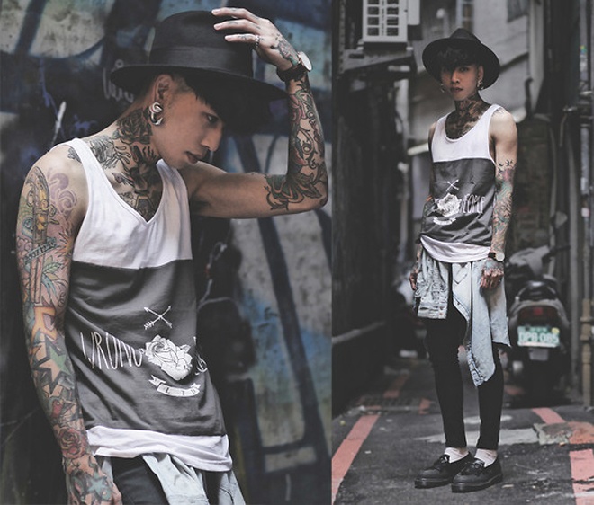 Đặc biệt, những hình xăm nghệ thuật ở những khu vực nổi bật nhất của cơ thể như phần cổ hoặc tay luôn hút mắt người đối diện.