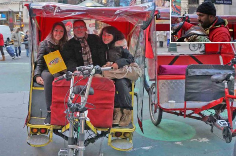 Ông Smith nói rằng người lái xe không báo trước giá cả và tính phí cho mỗi hành khách. Cuối cùng, Smith đã phản ánh với chính quyền New York, nhưng rất tiếc là họ không được giải quyết. Ảnh: NYPost.