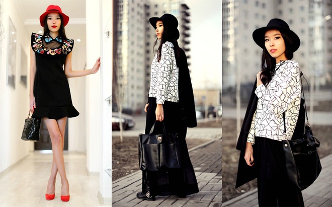 Họa tiết 3D của Aibina đi theo 2 xu hướng đối lập: nữ tính và cá tính.