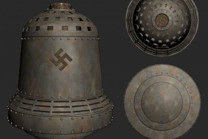 3. Quả chuông của Đức quốc xã: Bí ẩn về quả chuông của Đức Quốc xã được biết đến trong cuốn sách “Sự thật về siêu vũ khí” của tác giả người Ba Lan Igor Withkowski. Theo Witkowski, sau thế chiến thứ II, khi ông làm biên tập viên tại một tạp chí Ba Lan đã tiếp cận được một nhân viên tình báo giấu tên, sau đó phỏng vấn được một cựu sĩ quan cao cấp và biết được dự án nghiên cứu vũ khí bí mật mang tên Die Glocke. Ảnh: Beforeitsnews.