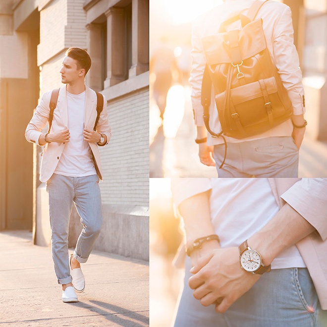 Nếu muốn trẻ trung như  fashionista 9X, bạn đừng nên đóng khung vest trong những màu sắc quá cũ kỹ, truyền thống như nâu, đen, xám …. Thay vào đó hãy thử làm mới mình bằng những màu sắc nhẹ nhàng như pastel hoặc xanh rêu sáng.