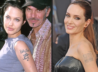 Hau chia tay, sao tray trat xoa hinh xam ky niem hinh anh