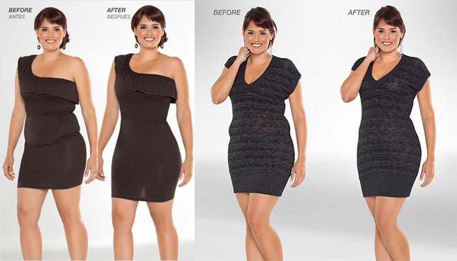 Sự thay đổi nhanh chóng của ngoại hình trước và sau khi mặc shapewear có thể khiến bạn phải ngạc nhiên.