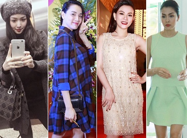 Loat thoi trang bau sanh dieu cua sao Viet hinh anh