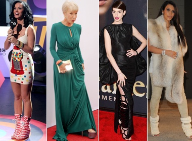 Nhung doi giay pha nat trang phuc cua sao hinh anh