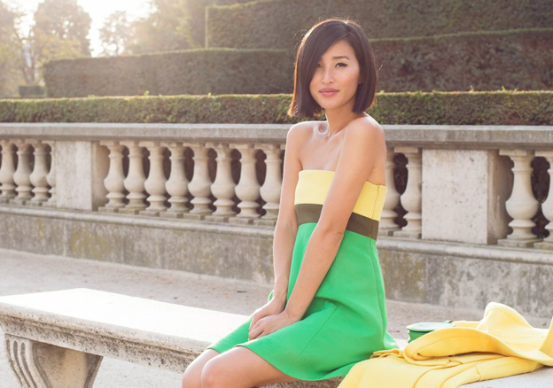 Phong cach xuan sanh dieu tu cac fashionista hang dau chau A hinh anh