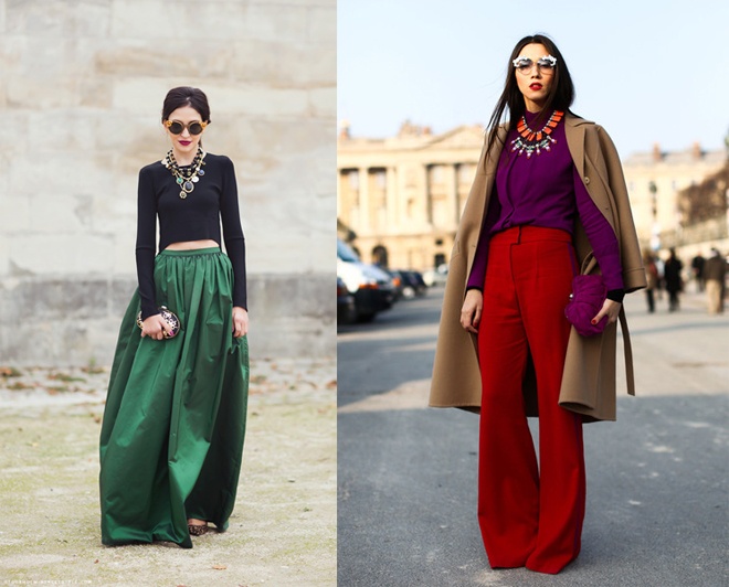 Nước da rám nắng rất thích hợp với các màu ấm như màu đá quý, vì chúng giúp bạn thêm nồng nàn, gợi cảm.