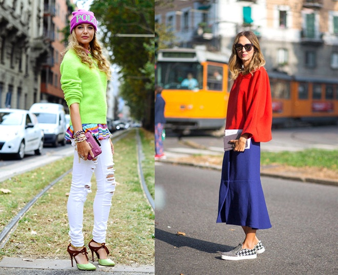  Đẳng cấp hơn là cách phối màu color block, và thường là không quá 3 gam màu sáng trên một set đồ, kể cả phụ kiện.