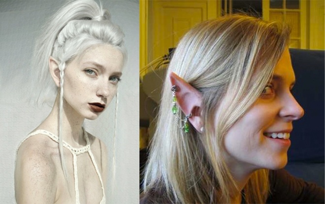 1. Phẫu thuật tai thỏ. Tận dụng dao kéo để làm vành tai thon, nhọn như các tiên nữ trong truyện  thần thoại đang ngày càng thu hút sự quan tâm của những cô nàng chuộng vẻ đẹp độc đáo không giống ai.