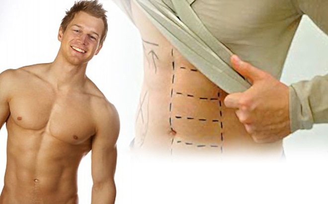 2. Tạo ngoại hình “6 múi” cho phái mạnh. Nhu cầu làm đẹp của cánh mày râu đã và đang không ngừng gia tăng trong những năm vừa qua. Theo một thống kê của Hiệp hội phẫu thuật thẩm mỹ Hoa Kỳ, từ năm 1997 – 2005, số lượng phái mạnh tham gia phẫu thuật thẩm mỹ đã tăng vọt đến 243%, và có đến 749% người tham gia các thủ thuật làm đẹp không cần phẫu thuật. Một trong những phương pháp làm đẹp đang được phái nam ưa chuộng là tạo các khối cơ “6 múi” bằng dao kéo thay vì bằng tập luyện thể dục như trước đây.