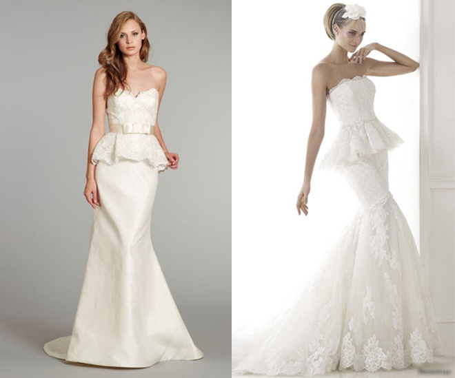 Ưu điểm thứ hai chính là có cả nghìn kiểu váy peplum từ sang trọng, đắt đỏ đến giá cả phải chăng cho bạn lựa chọn. Đặc biệt thiết kế nào cũng có khả năng biến bạn thành cô dâu lộng lẫy, quyến rũ nhất.