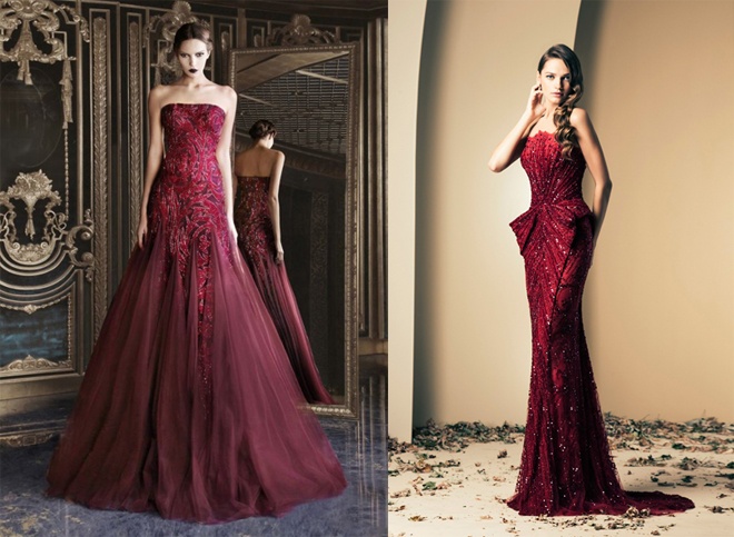 Đây cũng là màu sắc đang được hàng loạt nhà mốt danh giá như Ralph Russo, Arabic Lebanese, Georges Hobeika… lăng xê trong các thiết kế váy cưới xa hoa, lộng lẫy trong những năm vừa qua.