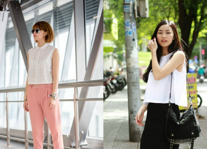 Sơ mi crop top là kiểu áo crop top thanh lịch nhất mà bạn có thể tự tin diện đến công sở. Cũng giống như áo sơ mi thường, sơ mi crop top có rất nhiều mẫu mã, kiểu dáng, màu sắc và họa tiết khác nhau.