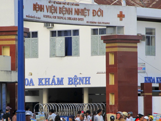 Bệnh viện Bệnh Nhiệt đới TP.HCM, nơi bệnh nhân C. đang được điều trị.