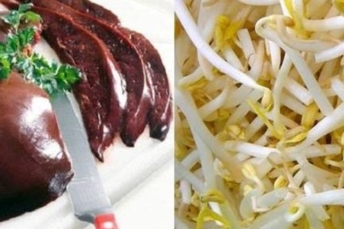 Sai lam chet nguoi khi xao gan lon voi gia do, rau can hinh anh