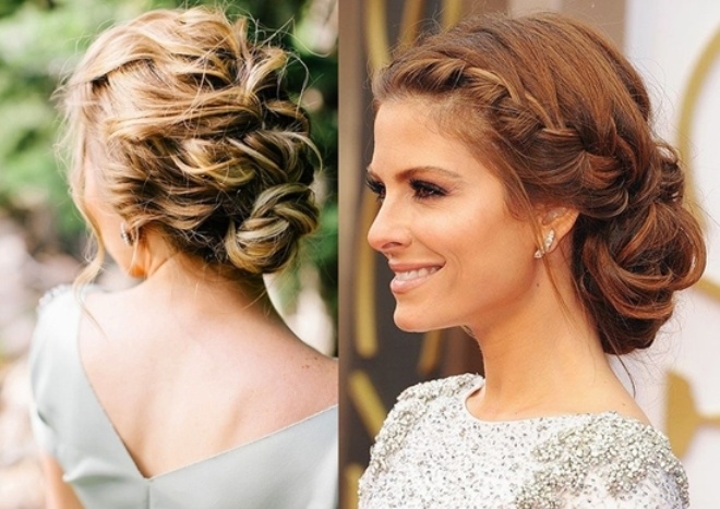 Trang chủ > Bí quyết làm đẹp  Các kiểu tóc búi rối giản dị cho cô dâu mùa hè  Thứ Năm, 23-04-2015 09:18      Tóc búi rối vừa giúp cô dâu trở nên duyên dáng, nữ tính và dịu dàng, lại vừa giúp cô dâu tránh nóng hè vô cùng hiệu quả. Những kiểu tóc cô dâu tuyệt đẹp không bao giờ lỗi mốt Làm tóc cô dâu đẹp lộng lẫy như mỹ nhân Hollywood Những kiểu tóc cô dâu đẹp như công chúa Disney Những kiểu tóc cô dâu mùa hè quyến rũ nhất Điểm tô tóc cô dâu với vòng hoa rực rỡ Những kiểu tóc cô dâu đẹp cho ngày vu quy lộng lẫy Khác với những kiểu tóc búi chặt sang trọng và cổ điển thì kiểu tóc búi rối với những lọn tóc thả buông lơi lại mang đến cho cô dâu vẻ lãng mạn ngọt ngào, hoàn hảo cho những cô dâu yêu thích sự đơn giản mà thanh nhã. Và cũng như những kiểu tóc cưới khác thì một chút phụ kiện cài tóc như vòng hoa, dây cài đính đá sẽ làm tăng thêm độ duyên dáng cho mái tóc búi rối của cô dâu.    1.Tóc búi rối kèm phụ kiện              Cài thêm các loại hoa tươi đang rất được yêu chuộng trong mùa cưới như lan, cẩm tú cầu, hồng, hoa nhí…, kết hợp váy áo cô dâu cổ rộng, cổ chữ V khoe vai thon sẽ giúp nâng nét duyên của bạn thêm gấp nhiều lần, khiến ai cũng phải ngoái nhìn.       2.Tóc búi rối kèm mạng che mặt              Những chiếc mạng che mặt vừa bí ẩn vừa gợi cảm đang được giới fashionista thế giới “lăng xê” trên đường phố lẫn tại các buổi tiệc đêm sang trọng, vì vậy bạn hoàn toàn có thể tạo phong cách mới lạ cho mình trong ngày cưới bằng loại phụ kiện thời thượng này. Có rất nhiều kiểu mạng che mặt, với nhiều phong cách sang trọng, retro hay hiện đại cho bạn làm duyên trong ngày vui đáng nhớ của mình.    3.Tóc búi rối và tết bím              Tóc tết từ lâu đã trở thành mốt cho các cô dâu thêm phần duyên dáng và xinh đẹp hơn. Nhưng tóc búi rối và tết bím có thể sẽ giúp bạn tỏa sáng ngay trong chính đám cưới của mình. 