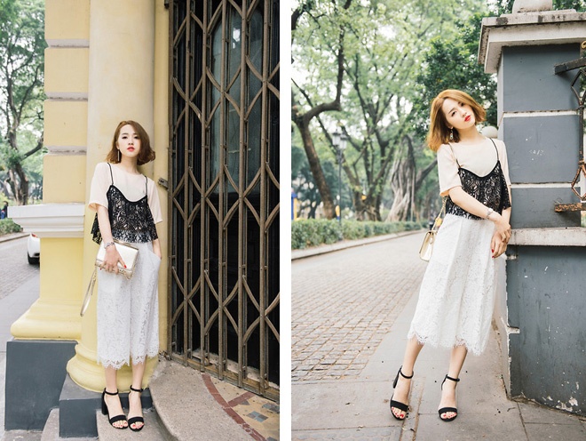 Fashionista Mandy, sống và làm việc tại Trung Quốc là “bậc thầy” của phong cách công sở này. Bằng cách phối màu khéo léo, kết hợp mix trang phục theo kiểu layer, blogger thời trang 21 tuổi tạo ra những bộ đồ công sở cực “chất” mang đậm dấu ấn cá nhân.