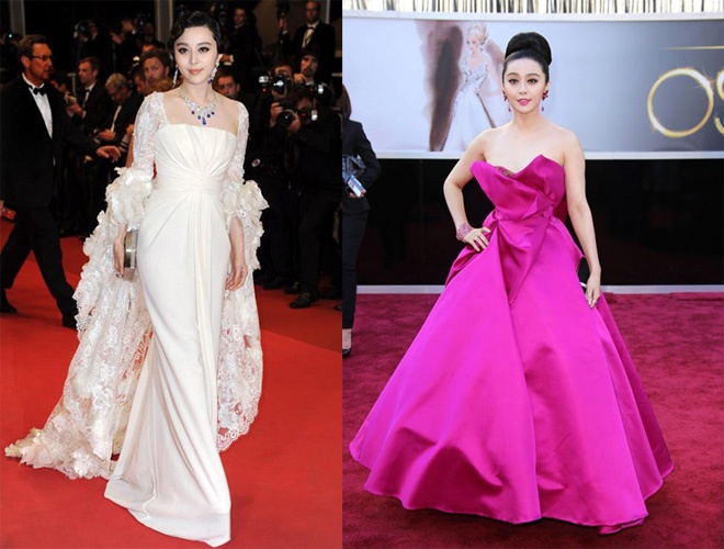 Một bài học khác cho việc chọn trang phục từ nàng Kim Tỏa, đó chính là trang phục thảm đỏ phải thật tinh tế, quý phái và sắc sảo. Chính vì vậy, hầu hết các thiết kế giúp Phạm Băng Băng tỏa sáng đều từ các thương hiệu danh giá như Dior, Elie Saab, Ralph & Russo, Marchesa….