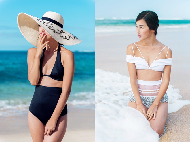 Vài kiểu bikini crop – top cực cá tính và ấn tượng rất đáng cho bạn tham khảo từ Nicole Warne, một trong những fashionista hàng đầu thế giới.