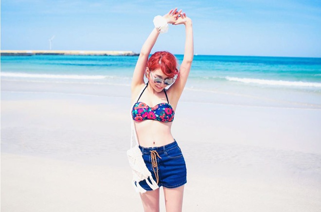 Các kiểu shorts rút dây mang lại vẻ đẹp ấn tượng và trẻ trung.