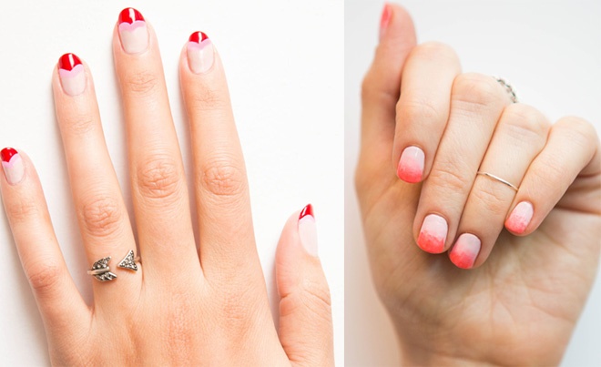 Chao he voi 2 kieu nail hong ngot lim hinh anh