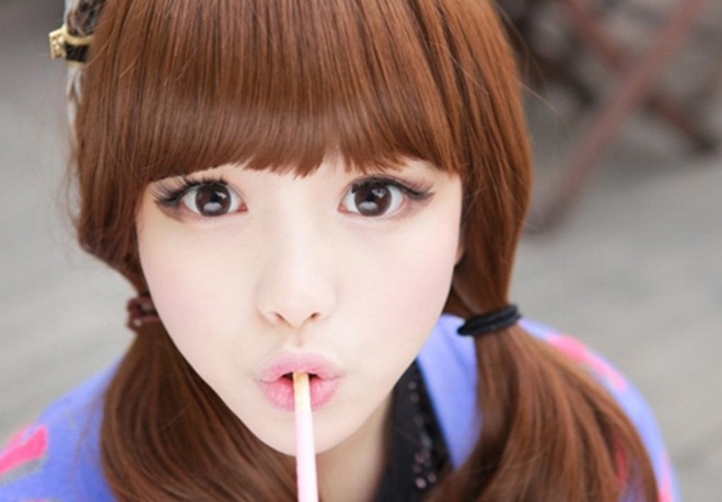 6 buoc ve ‘mat cun’ dang yeu nhu hot girl xu Han hinh anh