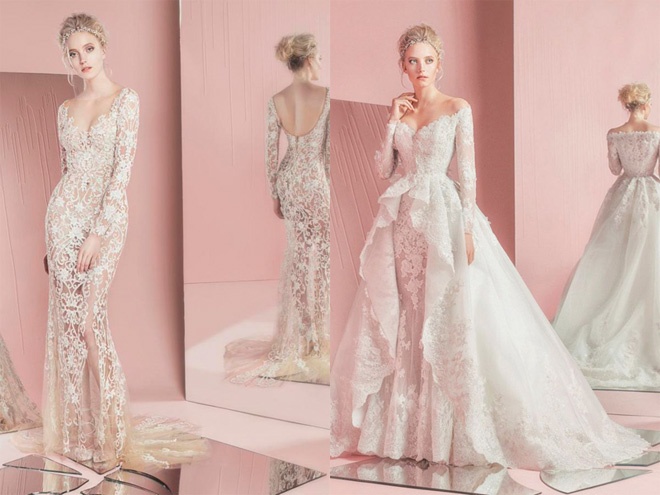 Chon vay cuoi tu nhung bo suu tap moi nhat he 2015 hinh anh