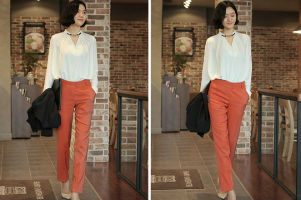 Goi y mix do cho co nang so huu doi chan 'qua kho' hinh anh