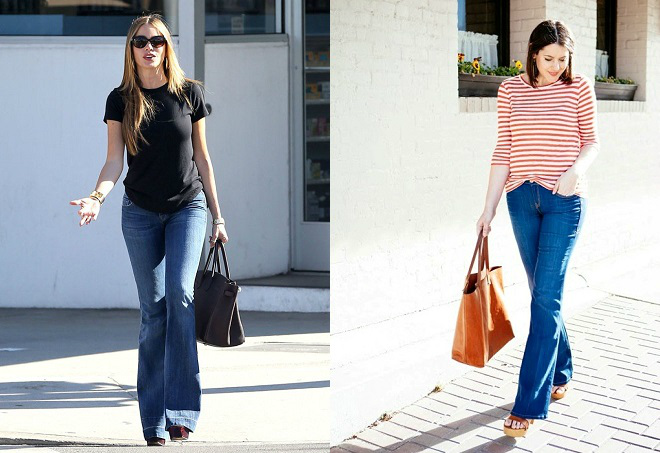  Mix jeans loe và tank-top mang lại vẻ gợi cảm và cá tính cho người mặc. 