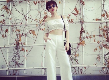 Cach dien quan culottes khong lo chan ngan hinh anh