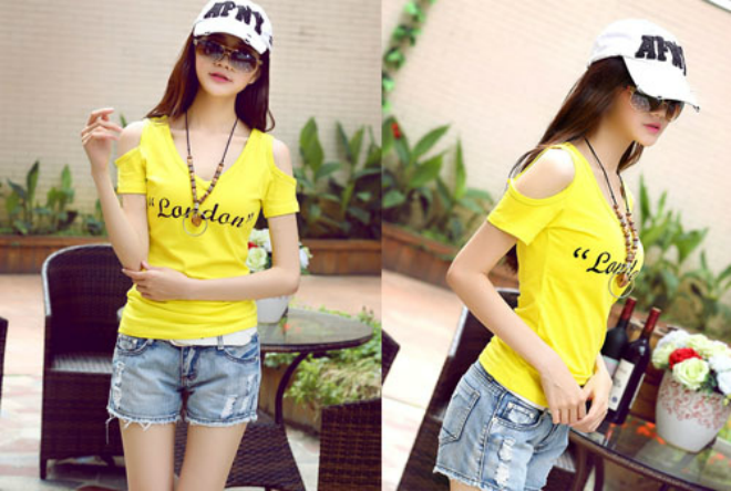 Một chút sắc màu đa dạng làm nổi bật cho cô nàng cá tính.