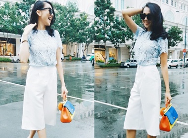 3 mau quan lung don thu hap dan cua Thanh Hang hinh anh