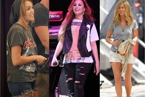 Goi y 5 cong thuc mix do voi ao thun cho ban gai hinh anh