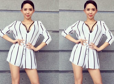 Toc Tien: Nguoi dep nghien jumpsuit hinh anh
