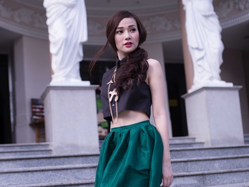 Thoi trang tre trung nhu thoi son roi cua Thu Thuy hinh anh