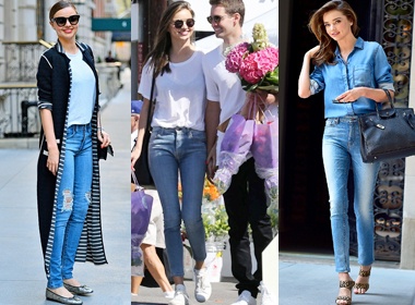 Loat quan jeans toi gian van cuc chat cua thien than noi y hinh anh