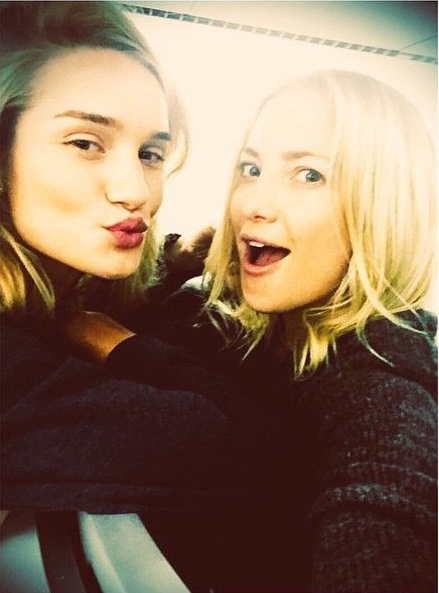 ROSIE HUNTINGTON-WHITELEY AND KATE HUDSON