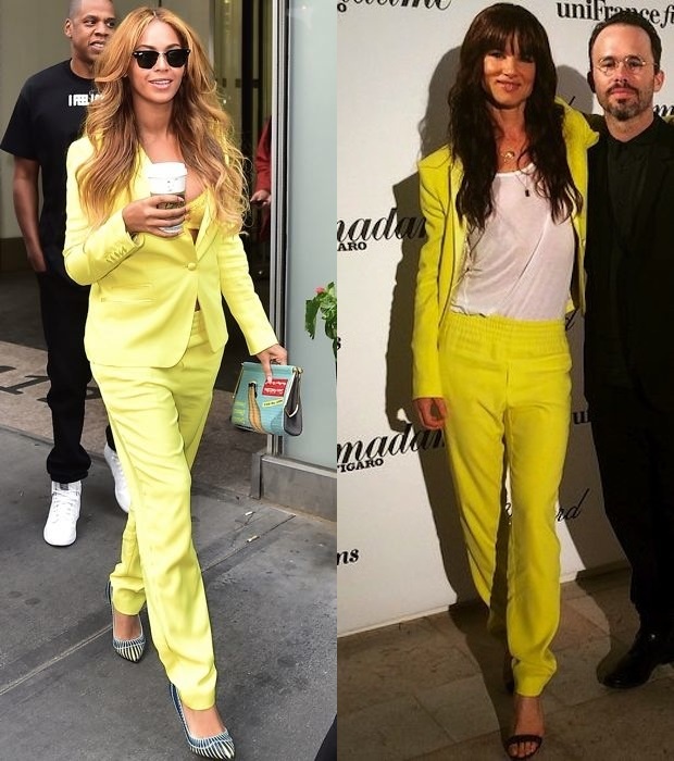 Beyoncé and Juliette Lewis in Zadig & Voltaire